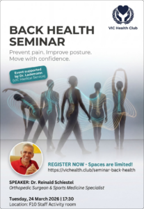 Back Health Seminar